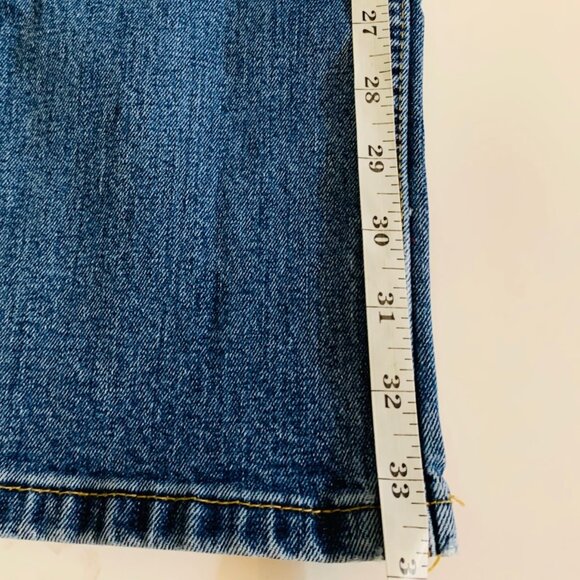 Levis 514 Mens Straight Fit Size 36x34 Blue Medium Wash Stretch Everyday Work - Picture 7 of 14